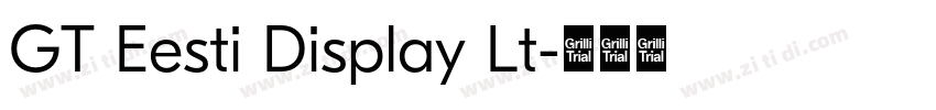 GT Eesti Display Lt字体转换 GT Eesti Display Lt字体转换